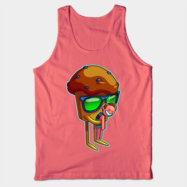 Muffin Man Tank Top by ArtisticDyslexia